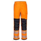 FR414 - PW3 Modaflame Work HVO Multi-Norm FR Trousers - Orange/Navy image