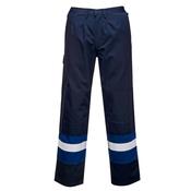 FR56 - Bizflame Work Two Tone FR Trousers - Navy/Royal image