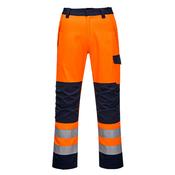 MV36 - Modaflame Work HVO Multi-Norm Contrast Trousers - Orange/Navy image