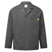 AS18 - Anti-Static ESD Lab Jacket - Zoom Grey