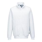 AS25 - Anti-Static ESD Zip Sweatshirt - White