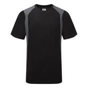 CD811 - WX2 Eco T-Shirt S/S - Black/Grey image