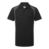CD812 - WX2 Eco Polo Shirt S/S - Black/Grey image