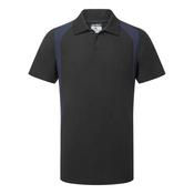 CD812 - WX2 Eco Polo Shirt S/S - Black/Navy image