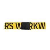 Snickers 9004 0604 Logo Belt - Yellow/Black