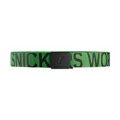 Snickers 9004 3704 Logo Belt - Apple Green/Black
