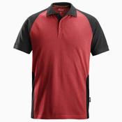 Snickers 2750 Two-Coloured Polo Shirt, Red/Black image