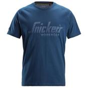 Snickers 2590 Logo T-Shirt- Deep Blue image