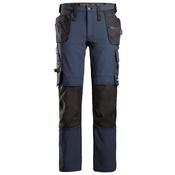 Snickers 6271 AllroundWork, FULL Stretch Trousers Holster Pockets - Navy/Black image