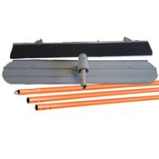 TEXAS-PRO 4FT Magnesium Bullfloat Kit with Brush &amp; Bracket