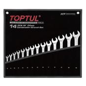 Toptul Comb Spanner set 14Pc 8-32mm image