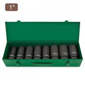 Toptul 1"Dr Impact Socket Set 8pce 24-41mm