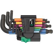 Wera Hex-Plus Multi-color Stubby Allen Key Set (Metric)