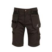 Xpert XPP6610 Pro Stretch+ Holster Pocket Work Shorts Grey/Black image