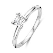 Ti Sento 12367ZI Classic Zirconia Ring 5mm image
