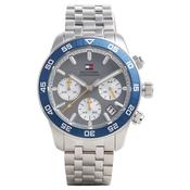 Tommy Hilfiger 1710744 Grey Dial Stainless Steel Chronograph Men's Watch image