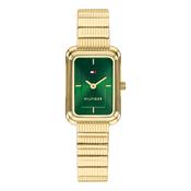 Tommy Hilfiger 1782934 Daisy Green Dial Gold Strap Women's Watch image