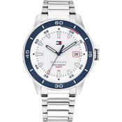 Tommy Hilfiger 1792227 Remy Blue-White Dial Stainless Steel Bracelet Strap Men's Watch image