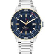 Tommy Hilfiger 1792229 Remy Blue Dial Stainless Steel Bracelet Strap Men's Watch