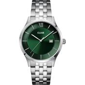 Cluse CW22702 Aravis 3-Hand Green/Silver Colour Steel Watch image
