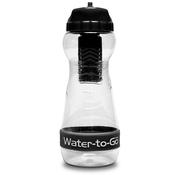 GO! Water Filter Bottle - Black (500ml)