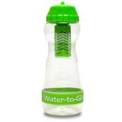 GO! Water Filter Bottle - Green (500ml)