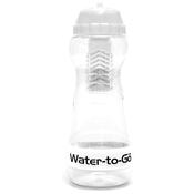 GO! Water Filter Bottle - White (500ml)