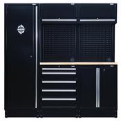 BUNKER® Modular Storage Combo with Hardwood Worktop (11 Piece)