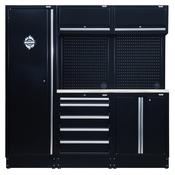 BUNKER® Modular Storage Combo with Stainless Steel Worktop (11 Piece)