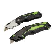 DRAPER RETRACT.&amp; FOLDING KNIFE SET BK