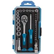 DRAPER SOCKET SET, 1/4" SQ. DR. (35 PIECE) image