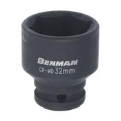 BENMAN IMPACT SOCKET, BLACK, 1/2", 38MML, 41MM image