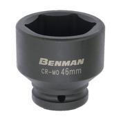 BENMAN IMPACT SOCKET, BLACK, 3/4", 38MML, 30MM