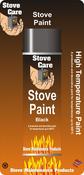 Easy Plumb 400ml Tin of Stove Care Stove Paint Matt Black image