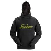 Snickers 2845 Logo Hoodie - Black / XL