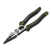DRAPER 200MM LONG NOSE PLIERS WITH WIRE STRIPPER