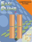 Easy Plumb 3/4" Copper Inserts 4pk