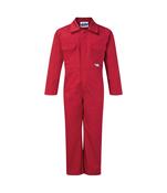 TEARAWAY JUNIOR COVERALL - 9-10 YEARS / RED