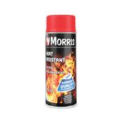 COLOR SPRAY, HEAT RESISTANT LACQUER RED, MORRIS 400 ml image