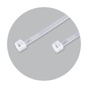 BENMAN CABLE TIES WHITE 370MMX7.6MM (100PCS)