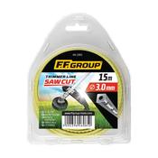 FF GROUP TRIMMER LINE SAW CUT DUO CORE SQUARE 3.3mmX15m image