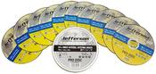 JEFFERSON 4.5" X 1MM INOX CUTTING DISC 22MM BORE (CASE OF 10)