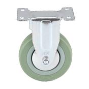 FF GROUP GREY RUBBER CASTER FIXED 100MM