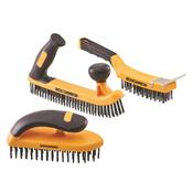ROUGHNECK 3 PIECE HEAVY DUTY WIRE BRUSH SET