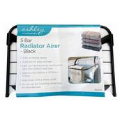 BB-RA223  5 BAR RADIATOR AIRER  BLACK image