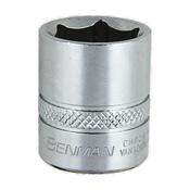 BENMAN SOCKET, 6PT CR-VA, 1/4"DR, 08MM