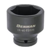 BENMAN IMPACT SOCKET, BLACK, 3/4", 38MML, 41MM