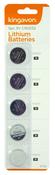 KINGAVON 5PC CR2032 LITHIUM BATTERIES - 3V BB-BT128 image