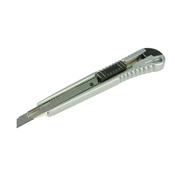 SILVERLINE ALUMINIUM ALLOY SNAP OFF KNIFE 9MM