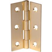 PREMIUM CHOICE BRASS BUTT HINGE EB 2IN image